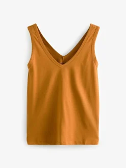 Next Blue/Mauve/Pastel Green Slouch Vests 5 Pack^Women Nightwear