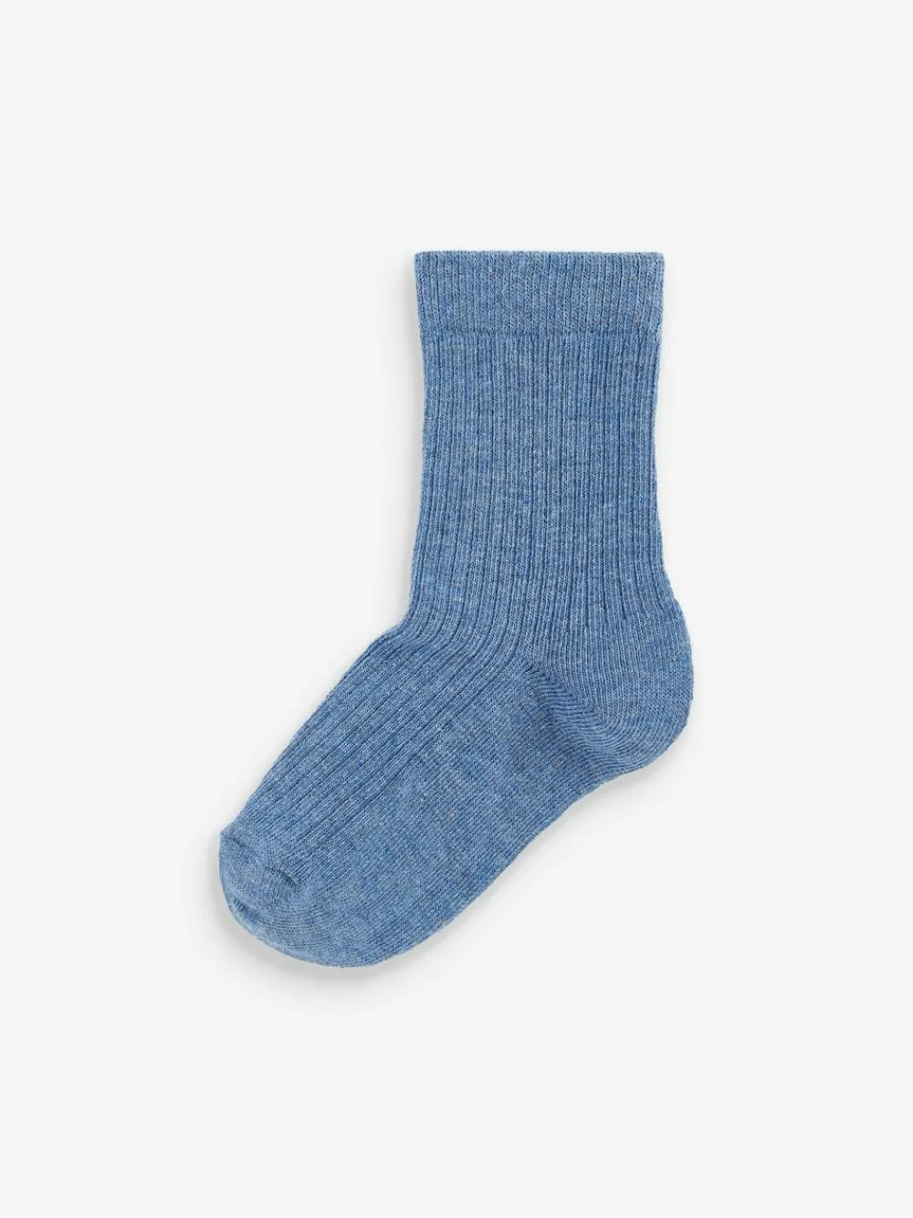 Sale Next Cotton Rich Fine Rib Socks 7 Pack Blue/Navy