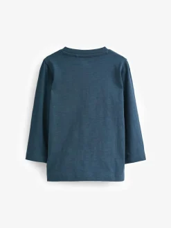 Next Long Sleeve T-Shirts 5 Pack (3mths-7yrs)^BOY Tops|Tops