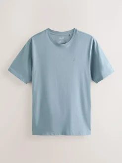 Sale Next Blue/Navy/White/Steel Regular Fit T-Shirts 4 Pack