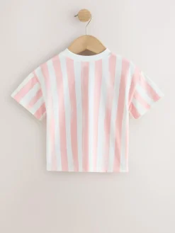 Next T-Shirts 4 Pack (3mths-7yrs) Blue/Pink