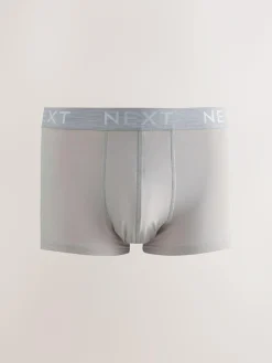 New Next Blue/Purple/Red 10 pack Cotton Rich Blend Hipsters Boxers