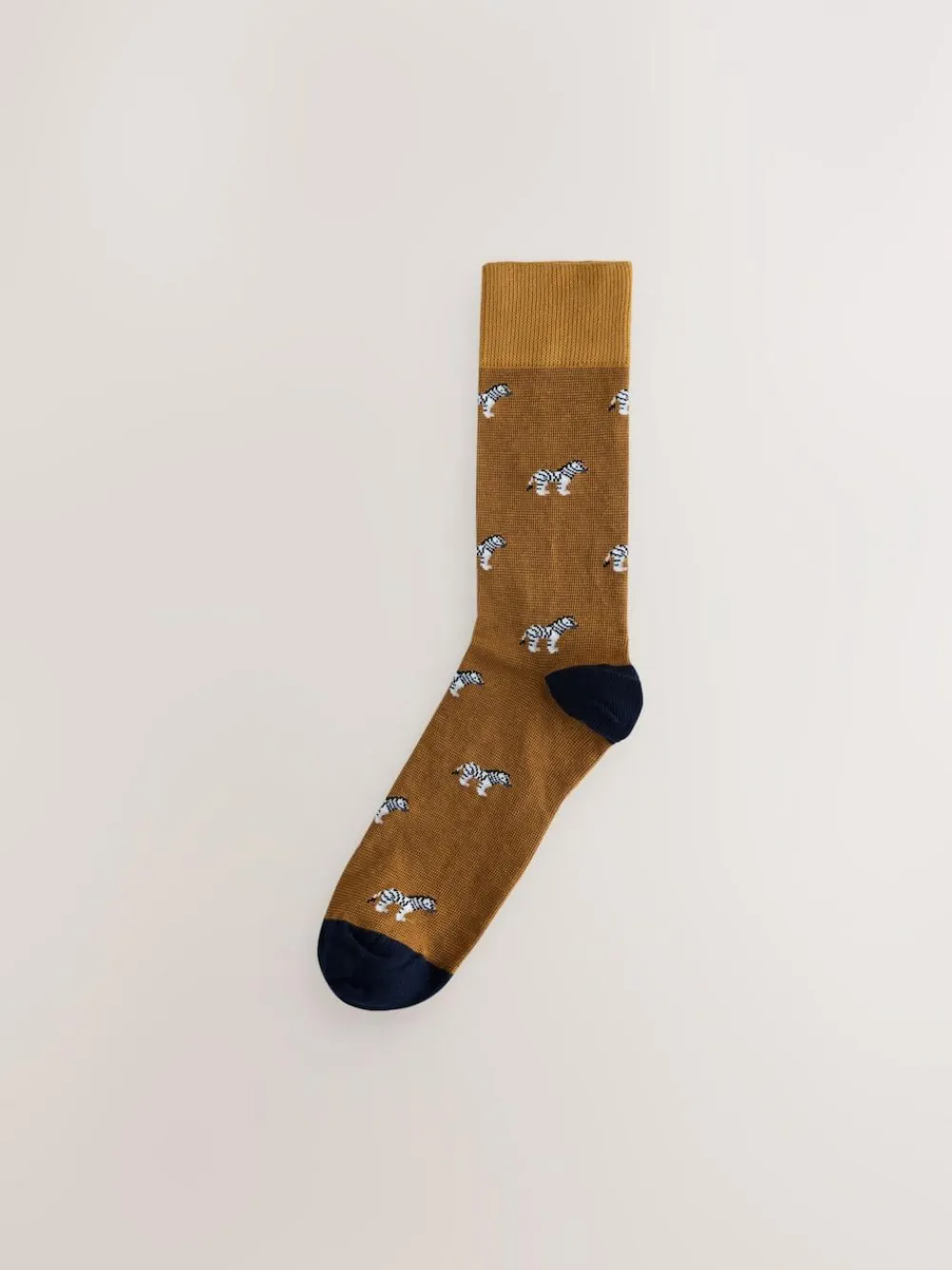 Clearance Next Blue/Red Safari Animals Fun Pattern Socks 8 Pack