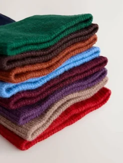 Next Blue/Red/Brown Striped Pattern Socks 8 Pack^ Socks|Socks