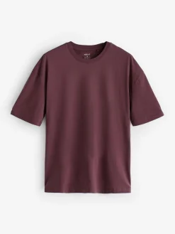 Next Essential Cotton T-Shirts Relaxed Fit 5 Pack^ Nightwear|Tops & T-Shirts