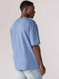 Next Essential Cotton T-Shirts Relaxed Fit 5 Pack^ Nightwear|Tops & T-Shirts