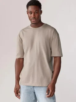 Next Essential Cotton T-Shirts Relaxed Fit 5 Pack^ Nightwear|Tops & T-Shirts