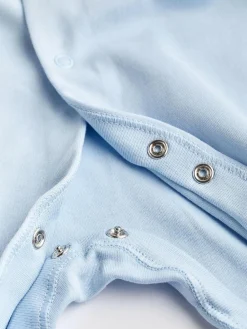 Next Blue/White 5 Pack Baby Sleepsuits (0-2yrs)^BOY Nightwear|Nightwear