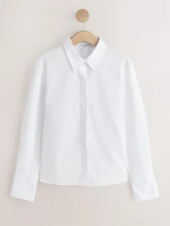 Next Fitted Stretch Essential Long Sleeve Shirts 2 Pack^Women Tops & T-Shirts|Blouses & Shirts