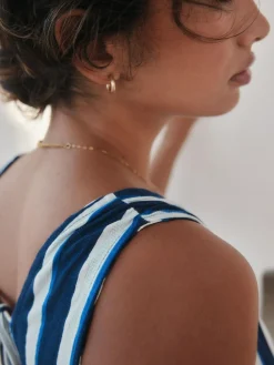 Discount Next Blue/White Jersey Summer Playsuit