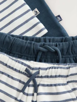 Next Short Sleeve T-Shirt and Shorts Set 2 Pack (3mths-7yrs)^BOY Sets & Co-Ords|Sets & Co-Ords