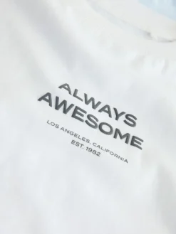 Next Blue/White/Brown Short Sleeve Top and Leggings Set 3 Pack (3mths-7yrs)^BOY Tops|Sets & Co-Ords