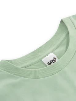 New Character Bluey Green Ladies Chilli Sweatshirt