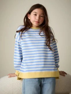 Discount Next Sweatshirt (3-16yrs) Blue/Yellow