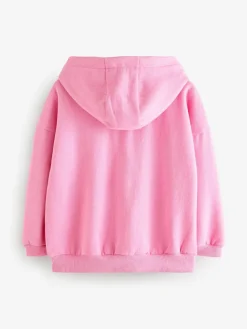Online Next Blush Pink Zip Through Hoodie (3-16yrs)