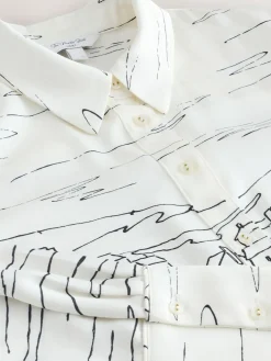 Discount Next Long Sleeve Shirt Boat Print