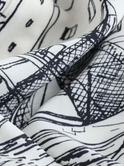 Discount Next Long Sleeve Shirt Boat Print