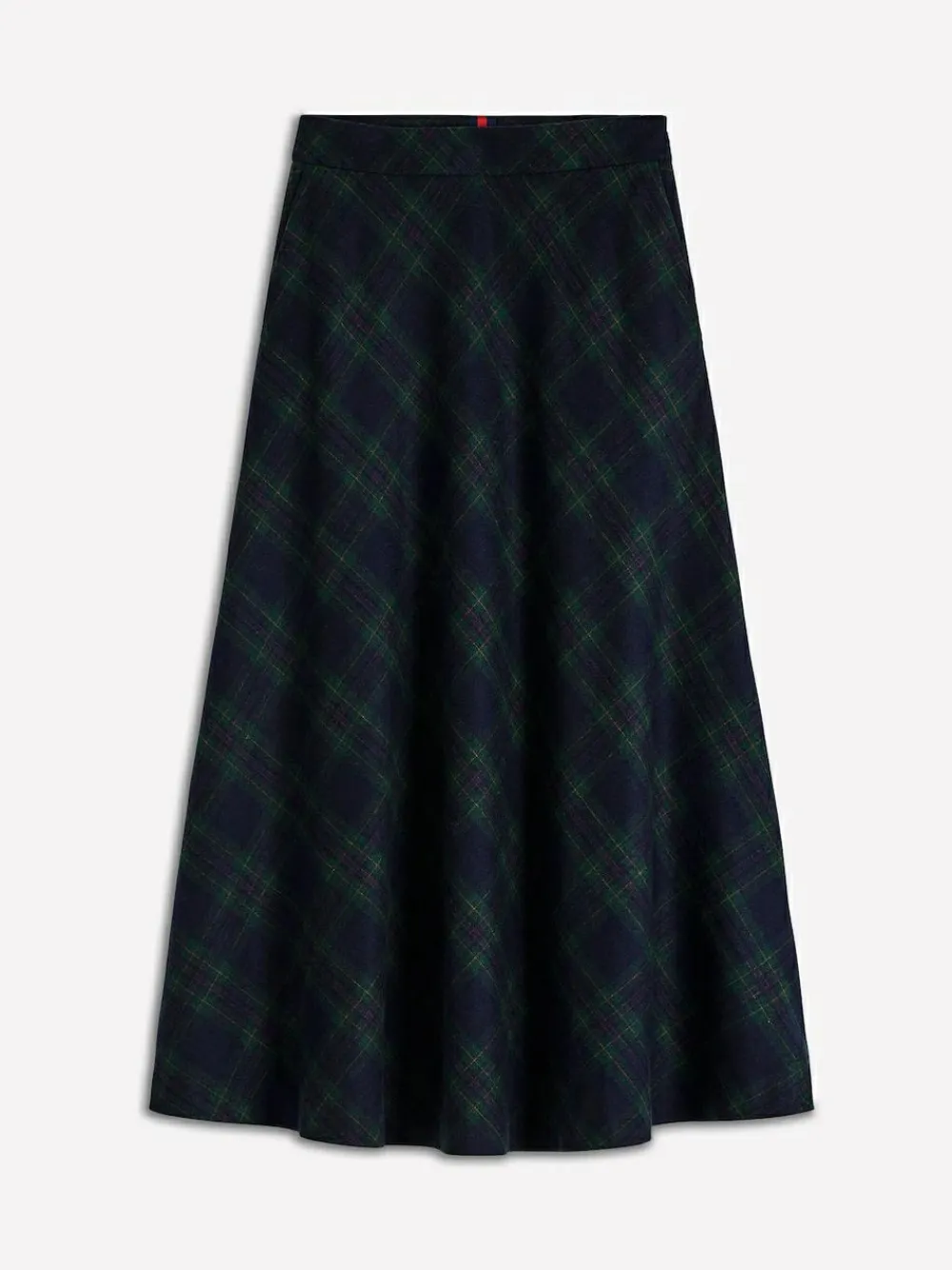 Best Boden Blue Hayley Wool Midi Skirt