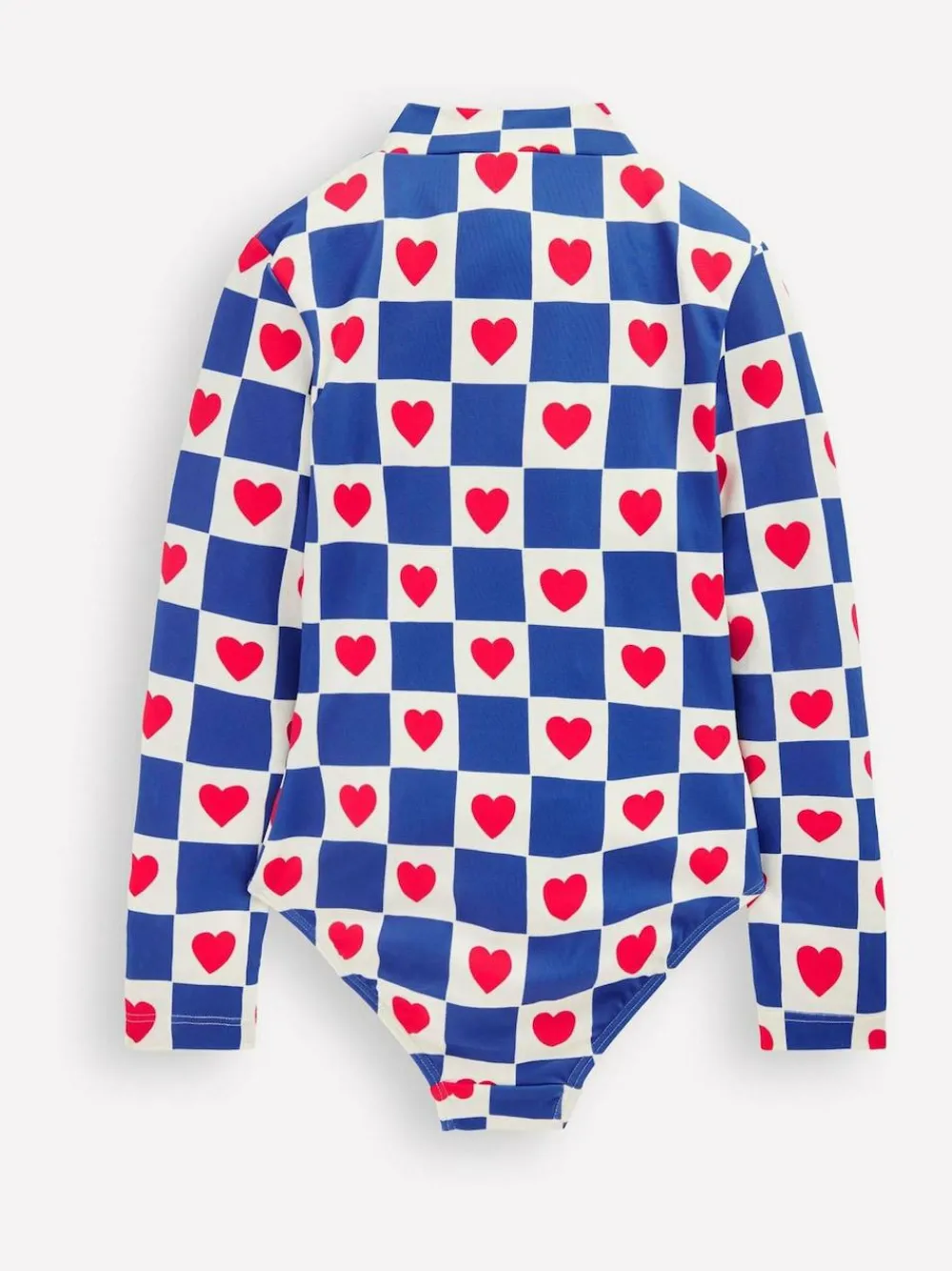 Clearance Boden Long Sleeve Swimsuit Blue