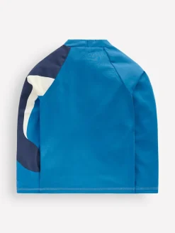 Boden Blue Sun Safe Fun Rash Vest^ Swimwear