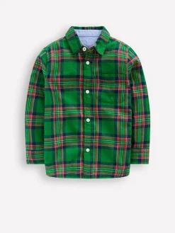Clearance Boden Green Cosy Cotton Check Shirt