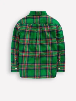 Clearance Boden Green Cosy Cotton Check Shirt