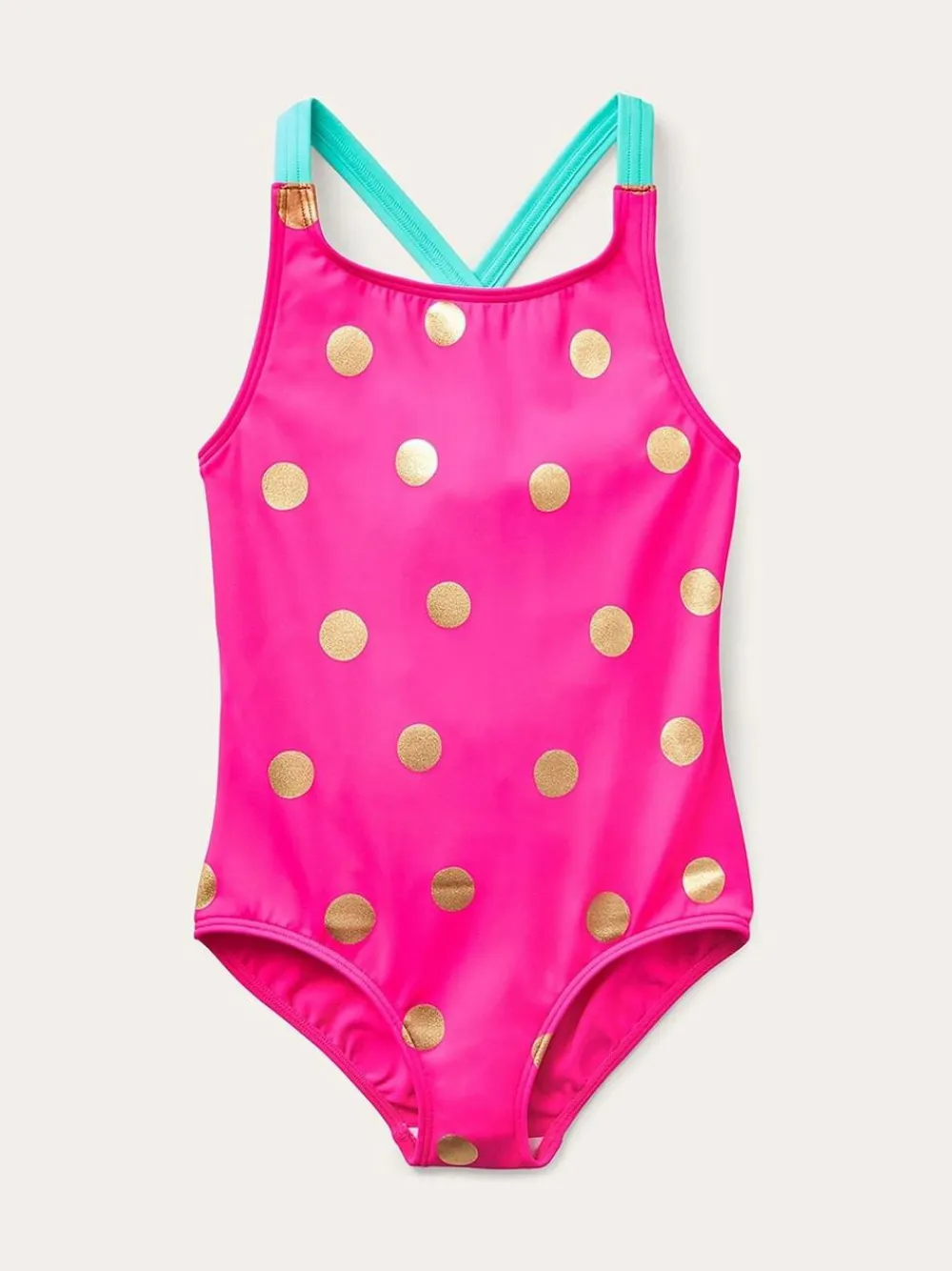 Boden Pink Cross Back Printed Swimsuit^ Swimwear|Swimwear