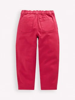 Best Boden Pink Pleat Patch Pocket Jeans