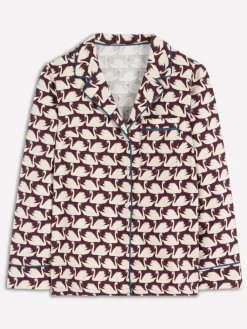 Boden Brushed Cotton Pyjama Shirt^Women Pyjamas