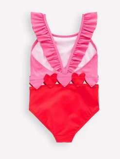 Boden Red Hallie Frill Strap Swimsuit^ Swimwear|Swimwear