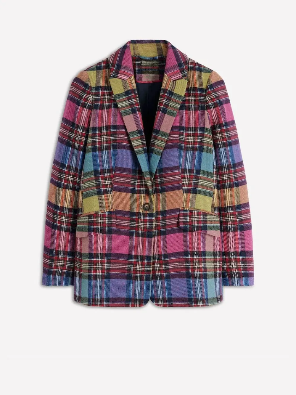 New Boden Red Woodbridge Check Blazer