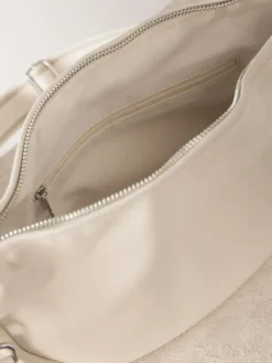 Outlet Next Bone Leather Sling Cross Body Bag