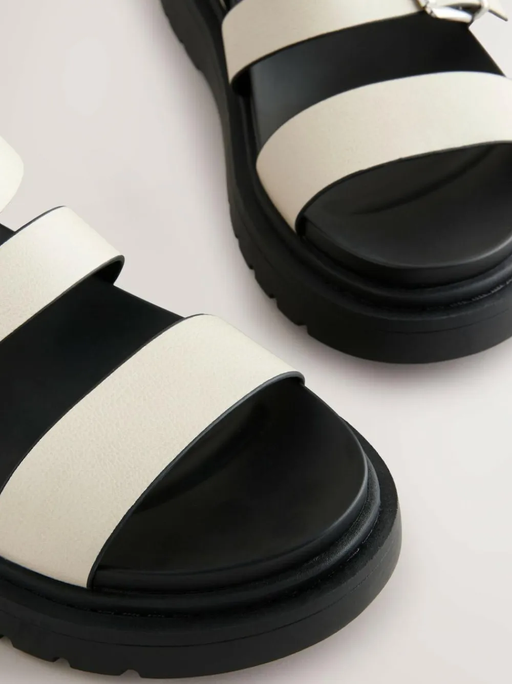 Next Standard/Wide Fit Chunky Buckled Sandals^Women Wide Fit & Extra Wide Fit