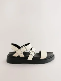 Next Standard/Wide Fit Chunky Buckled Sandals^Women Wide Fit & Extra Wide Fit