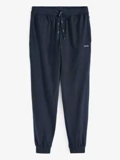 Outlet BOSS Black Chrome Stretch Cotton Tracksuit Bottoms