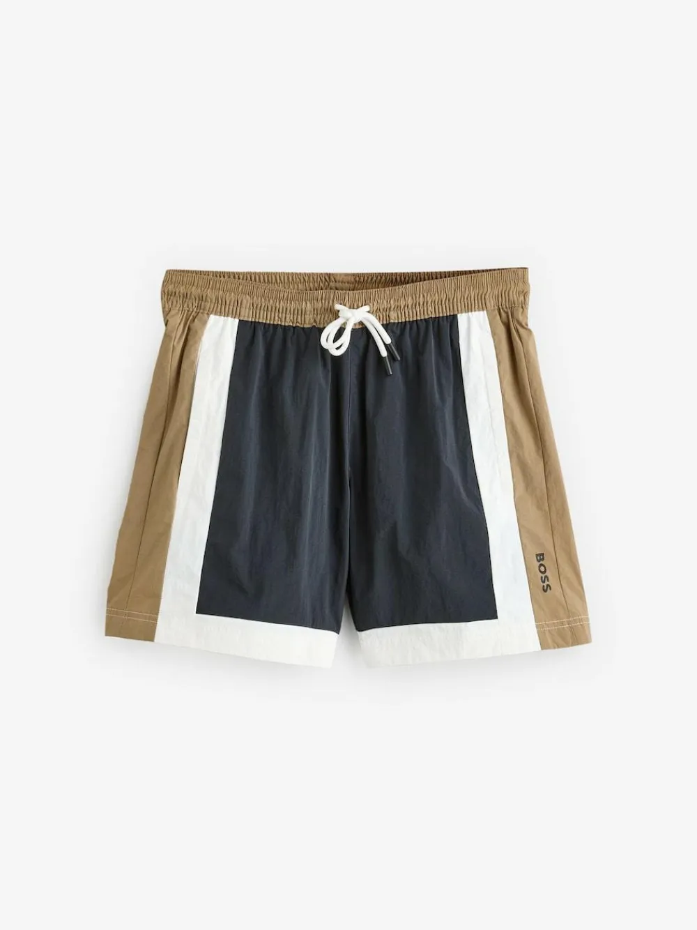 Sale BOSS Black Colour Block Swim Shorts