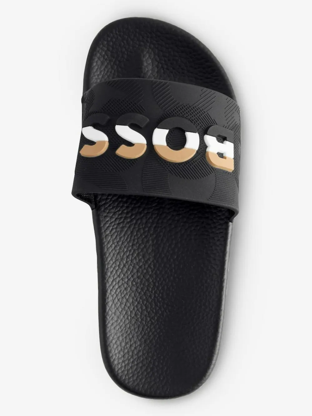 BOSS Black Logo Sliders With Touch Fastening^BOY Nightwear