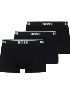 Clearance BOSS Black Power Stretch Cotton 3 Pack Boxers