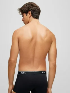 Clearance BOSS Black Power Stretch Cotton 3 Pack Boxers