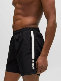 Best BOSS Quick Drying Swim Shorts Black