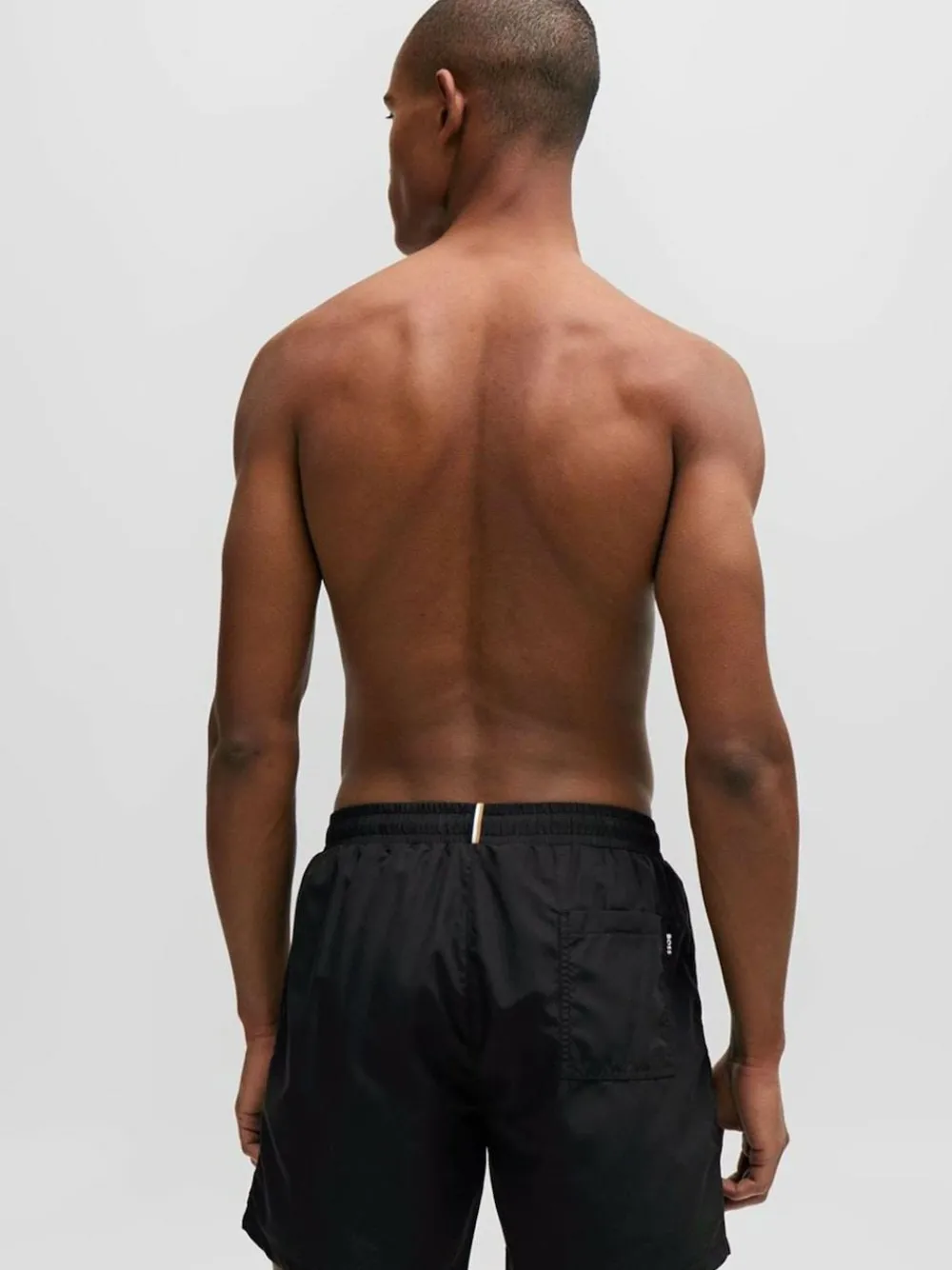 Best BOSS Quick Drying Swim Shorts Black