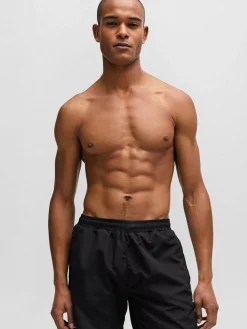 Best BOSS Quick Drying Swim Shorts Black