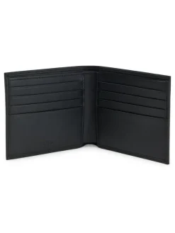 Clearance BOSS Black Randy Signature Logo Billfold Wallet