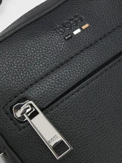 BOSS Black Ray Logo Zip Bag^ Bags