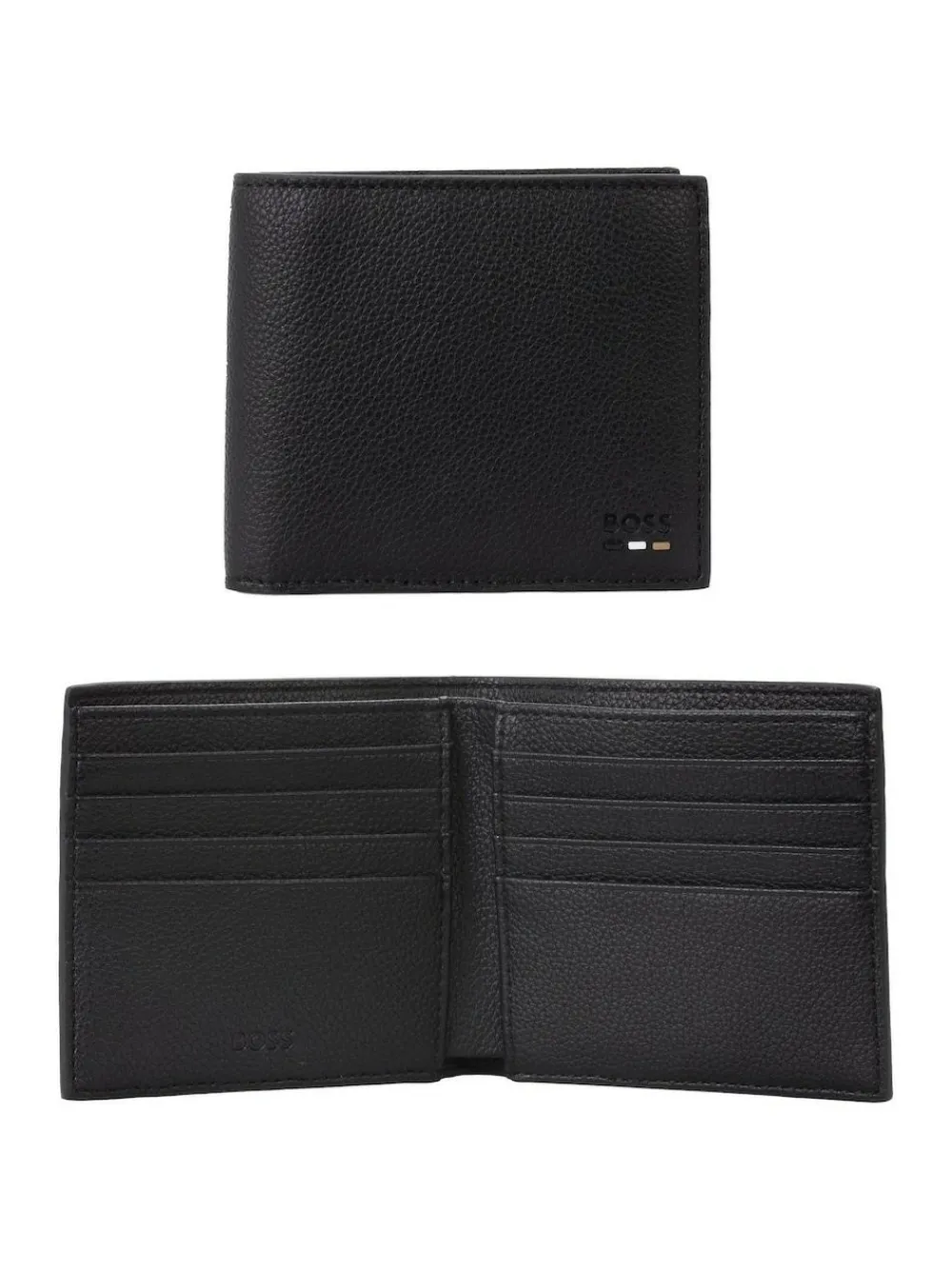 BOSS Black Signature Logo Ray Billfold Wallet^ Wallets