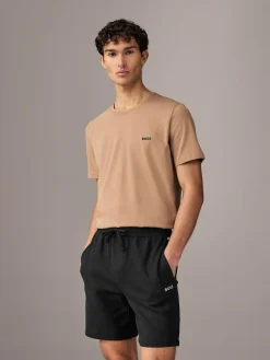 BOSS Black Waffle Shorts^ Shorts