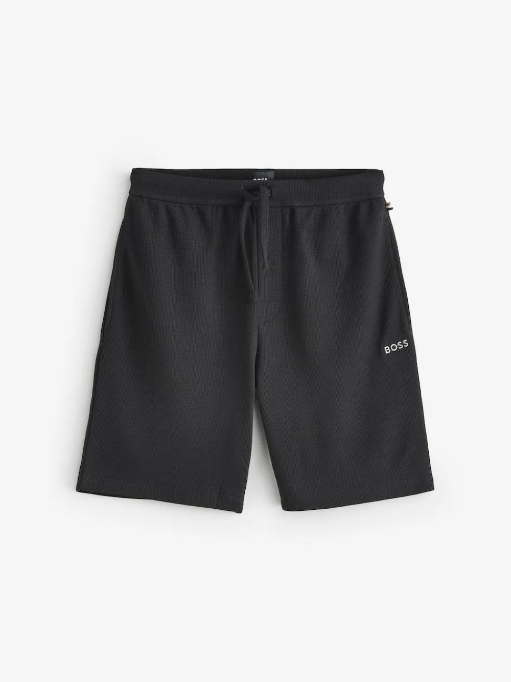 BOSS Black Waffle Shorts^ Shorts