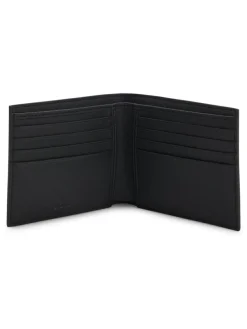 New BOSS Black Zair Signature Logo Billfold Wallet