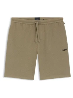 BOSS Brown Waffle Shorts^ Shorts