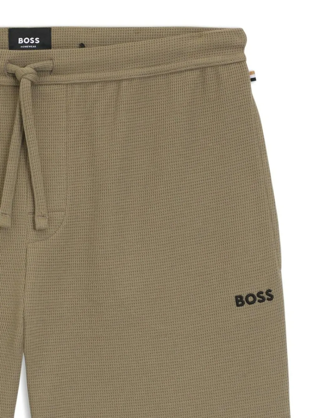 BOSS Brown Waffle Shorts^ Shorts